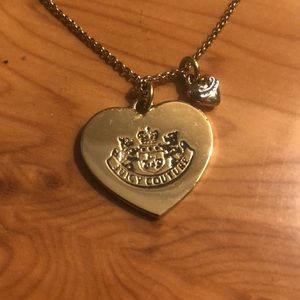 Juicy Couture Necklace 18k gold lined